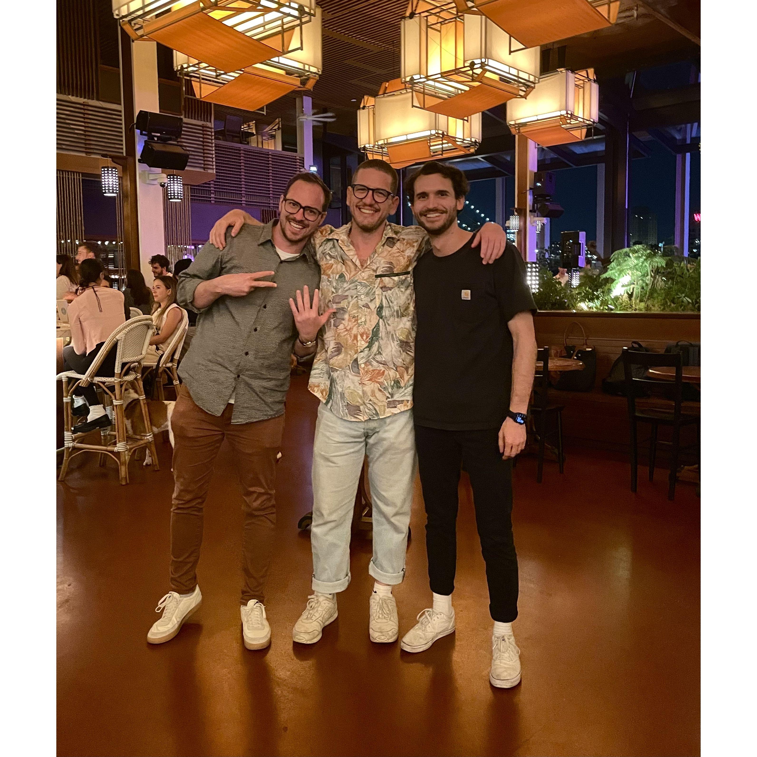 Adam, Danny, and Joe
