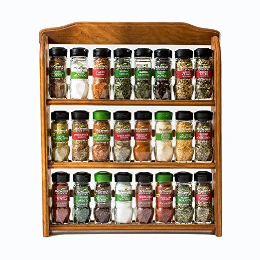 McCormick Gourmet Wood Spice Rack