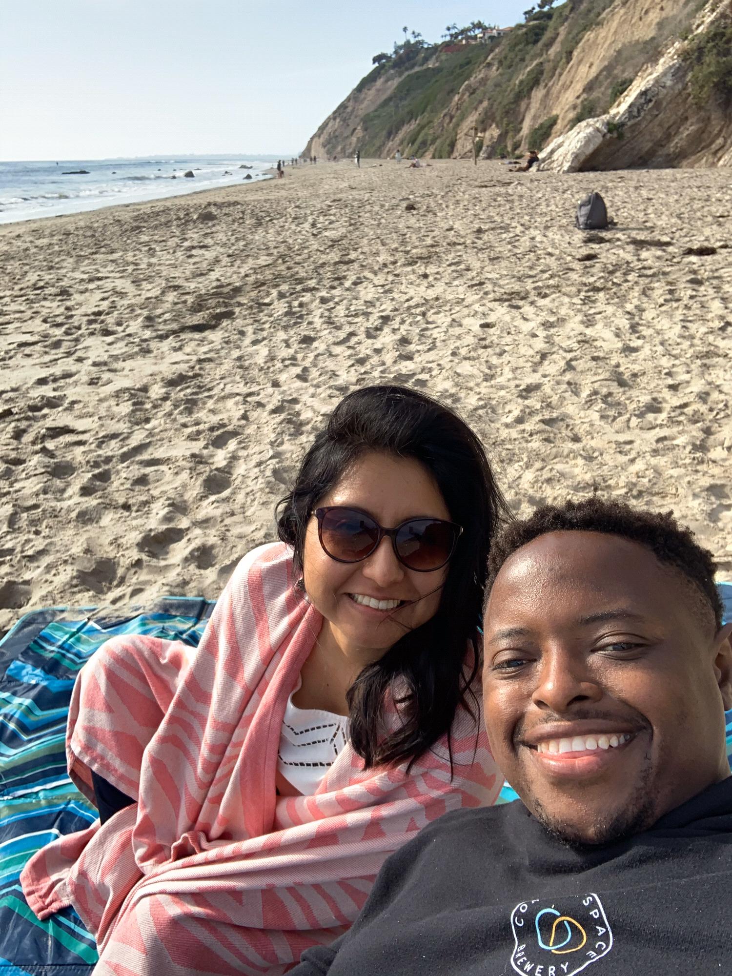 Simba’s first trip to Santa Barbara