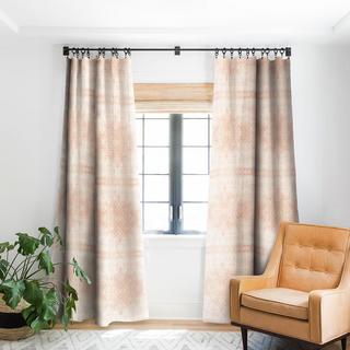 Diamond Watercolor Grid Blackout Curtain