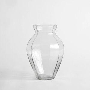 Hammered Medium Glass Vase