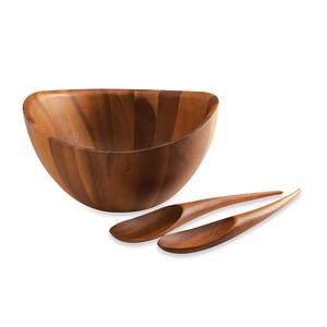 Nambe Gourmet Harmony Salad Bowl with Servers