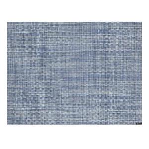 Chilewich Mini Basketweave Chambray Place Mat, Aloe