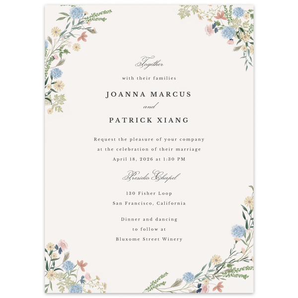 Zola Wedding Invitations - Laurelwood Classic