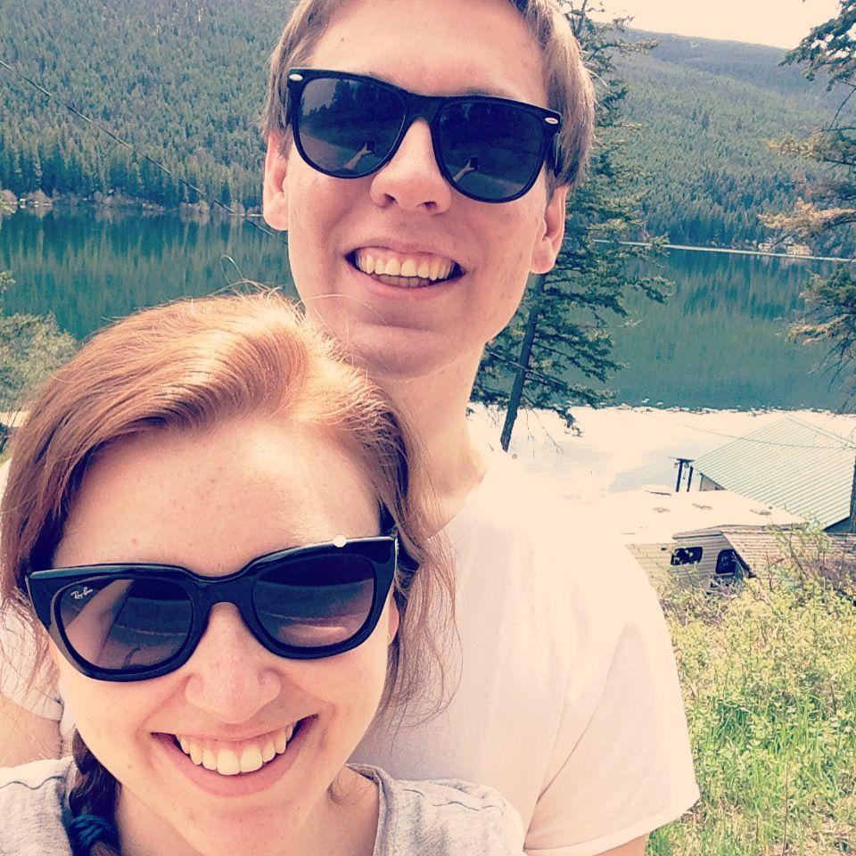 Our first trip to the lake together