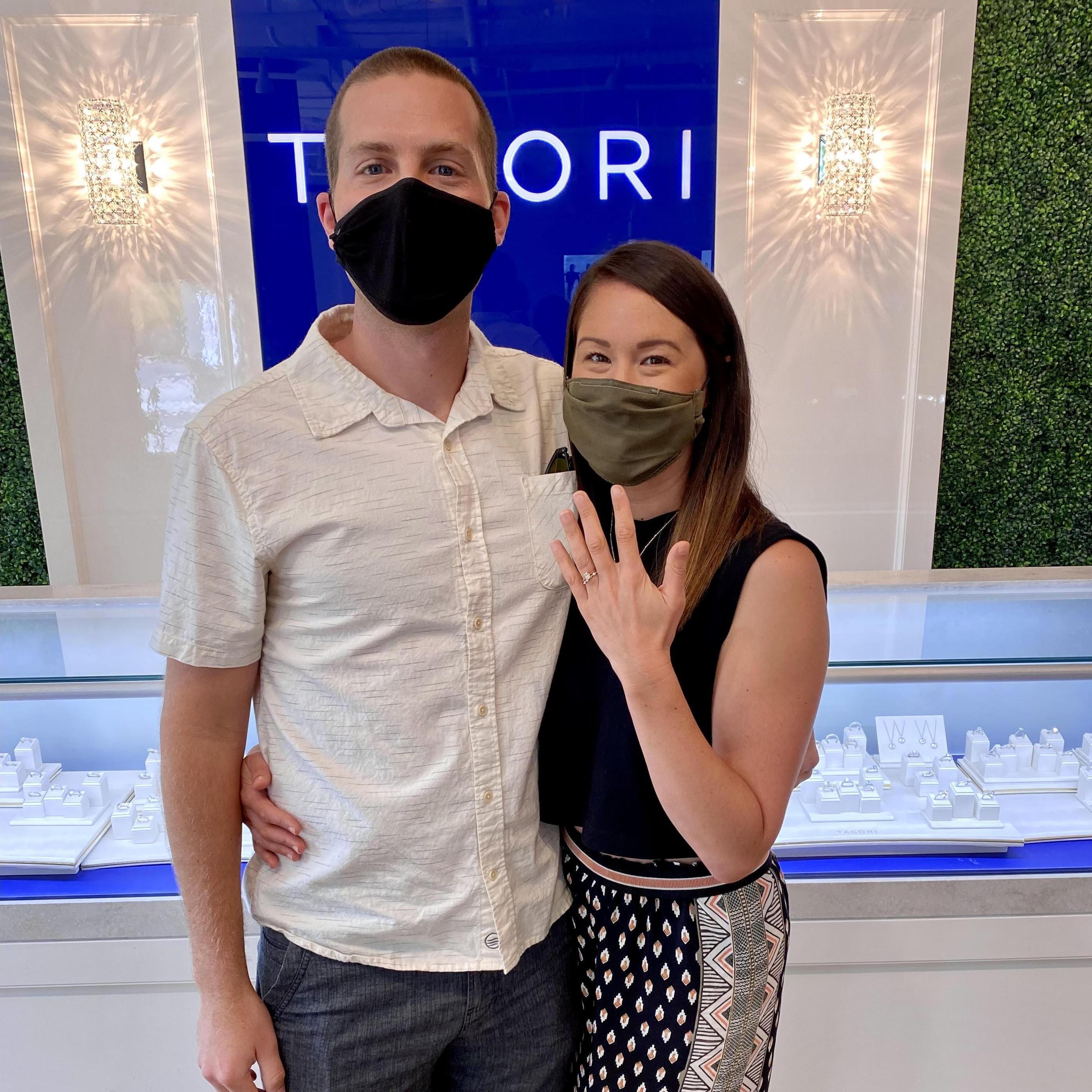 Wedding band shopping!