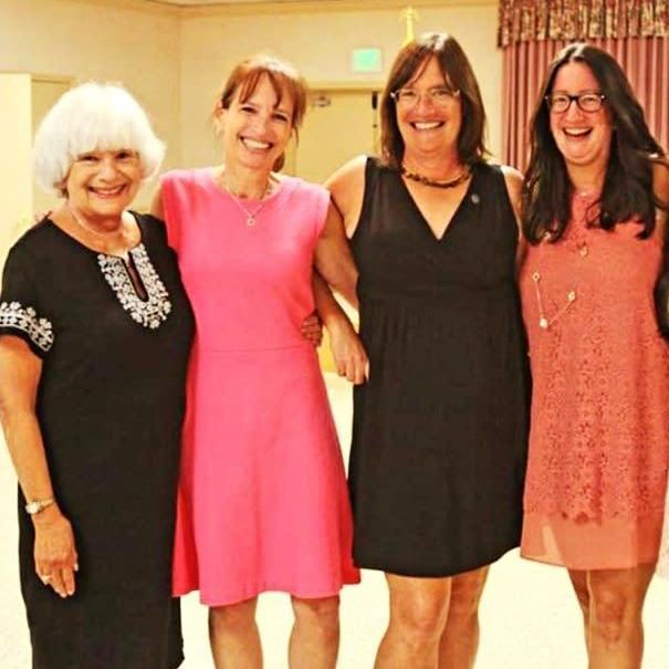 Mother of the bride, and her 3 daughters. You might see them walking down the aisle.