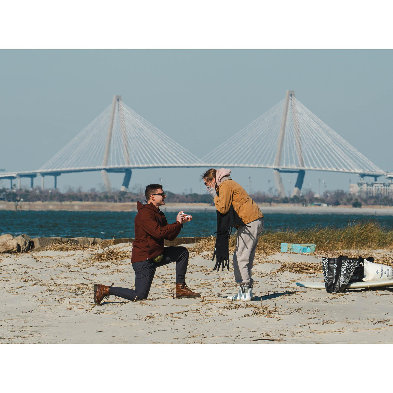 Engaged! Sullivan's Island, SC - January 20, 2024