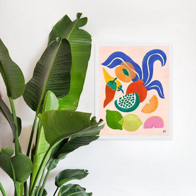 Summer Lunch Art Print By Maggie Stephenson