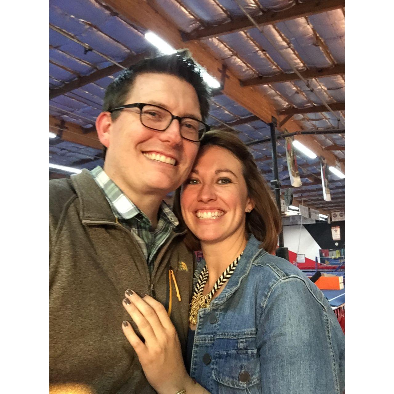 November 11, 2018, First Photo as a Couple