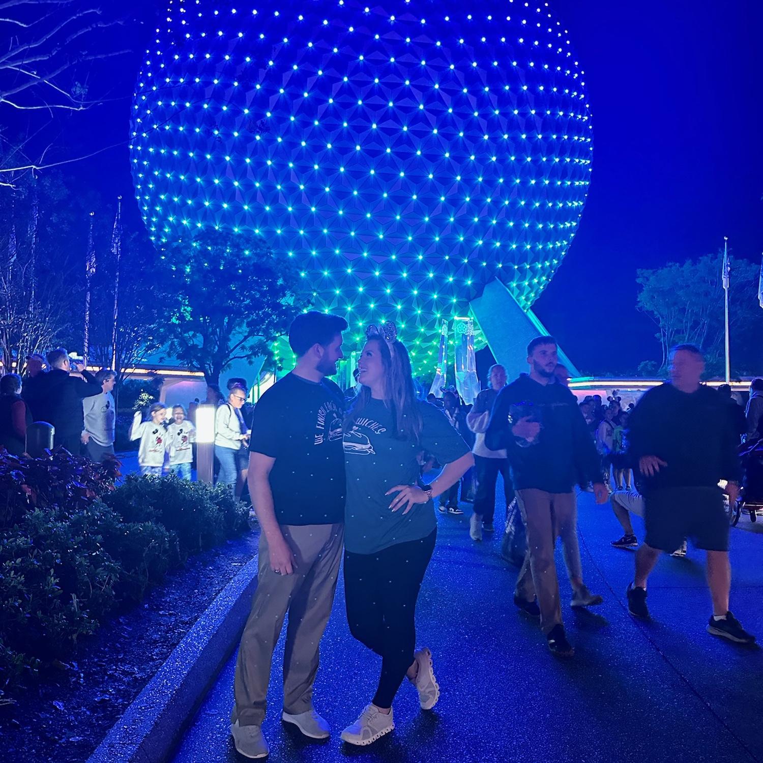 William has grown to love and enjoy Disney thanks to having the best guide in Olivia!