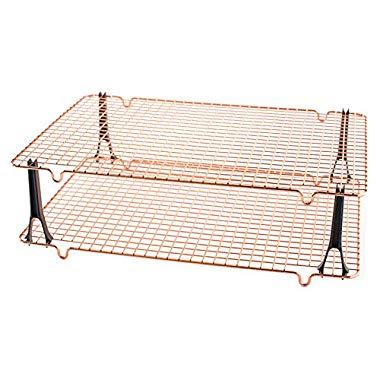 Nordic Ware Stackable Nonstick Cooling Rack Set