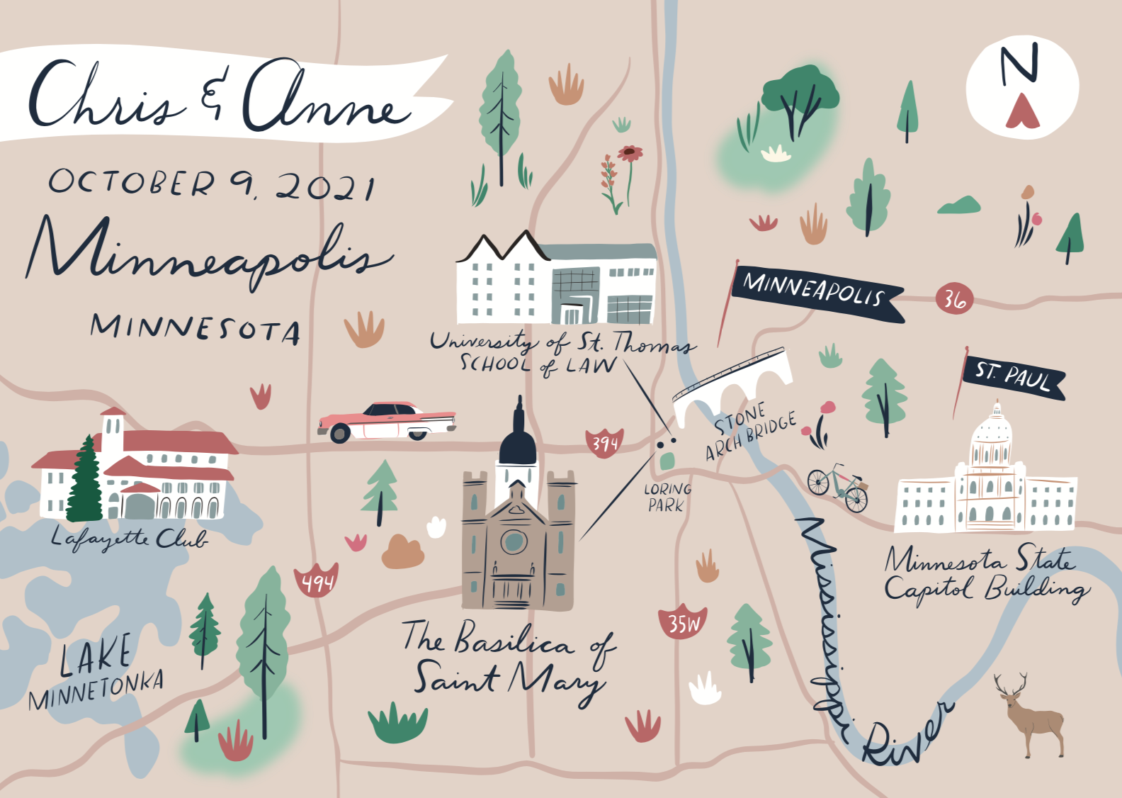 The Wedding Website of Anne St. Amant and Christopher Mulcahey