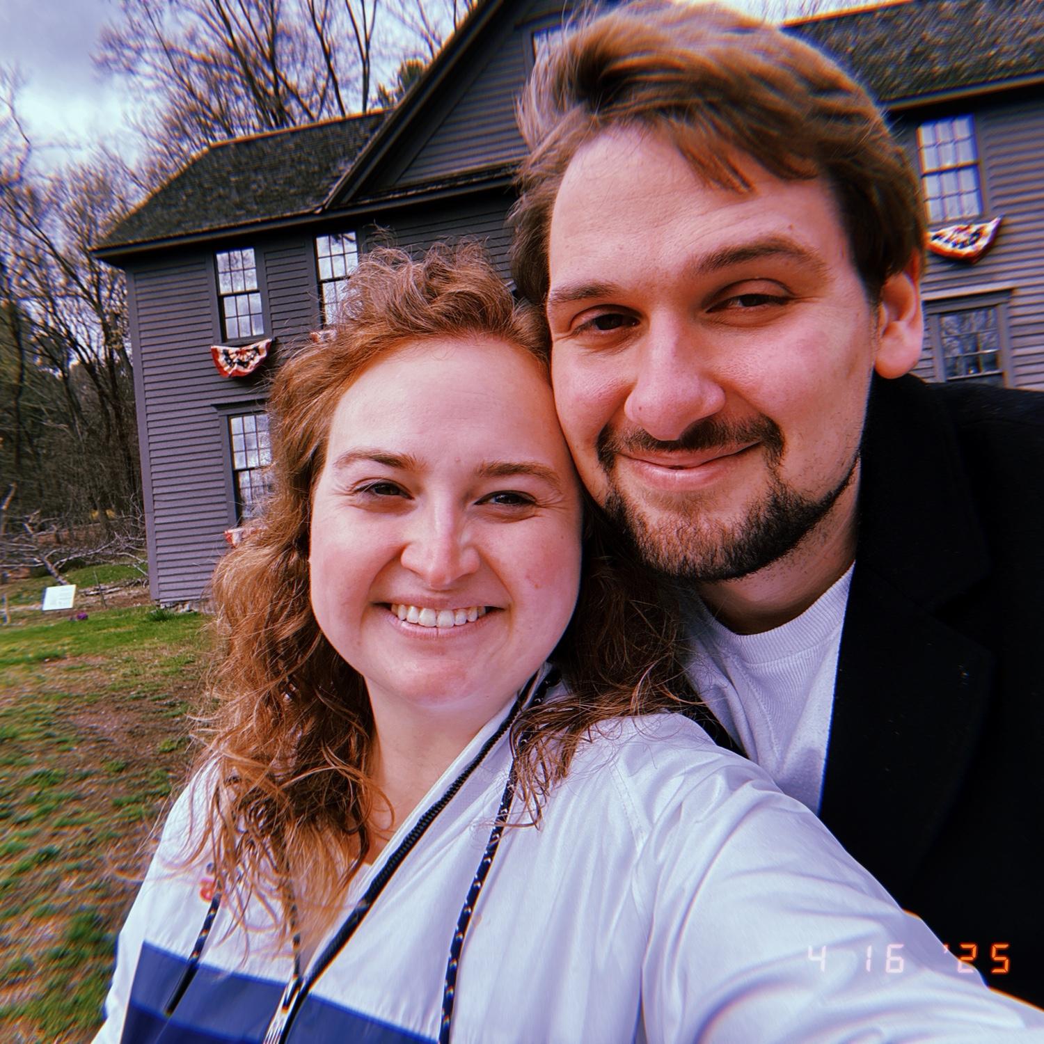 Outside of the Little Woman house