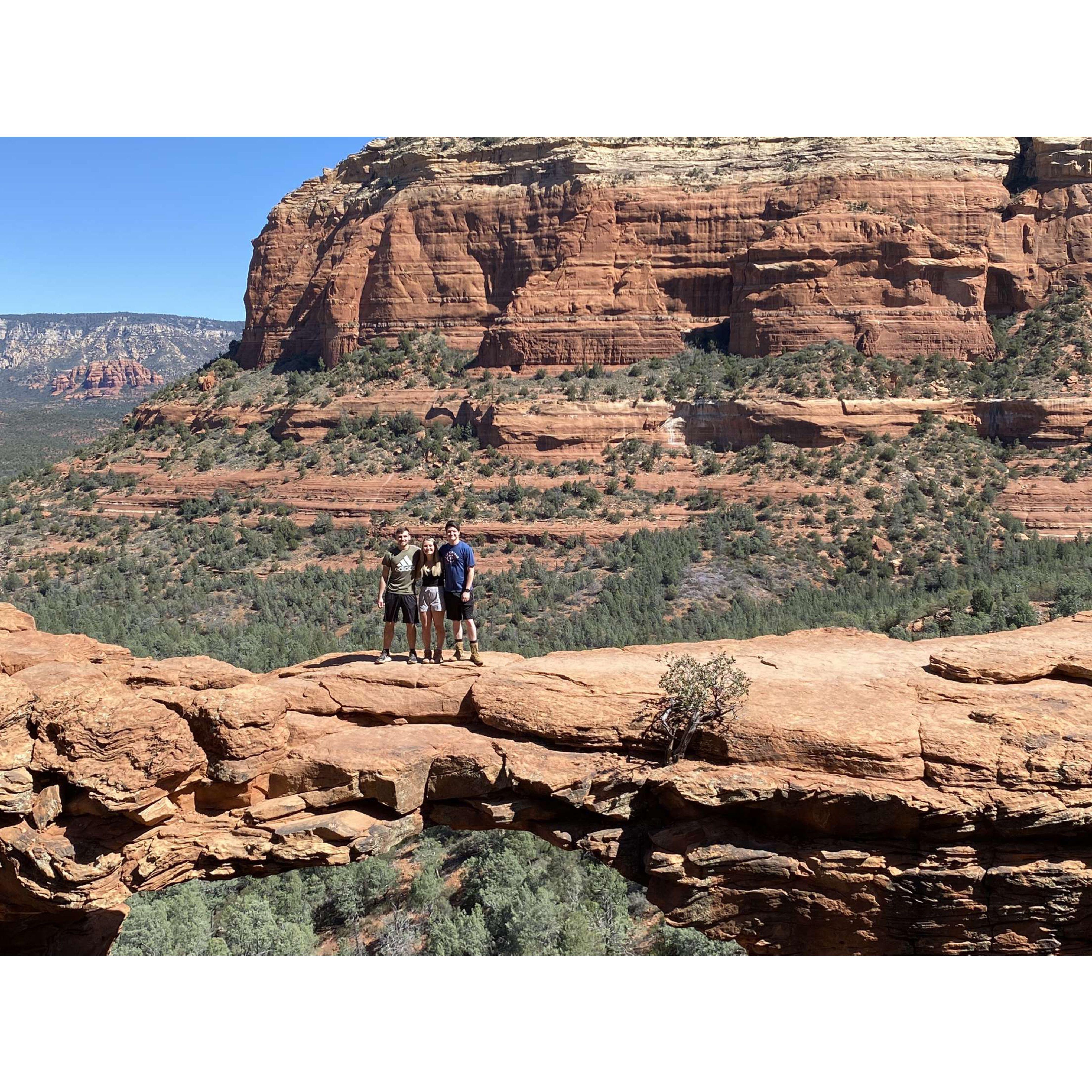 Hike to Devil's Bridge with Nimmons