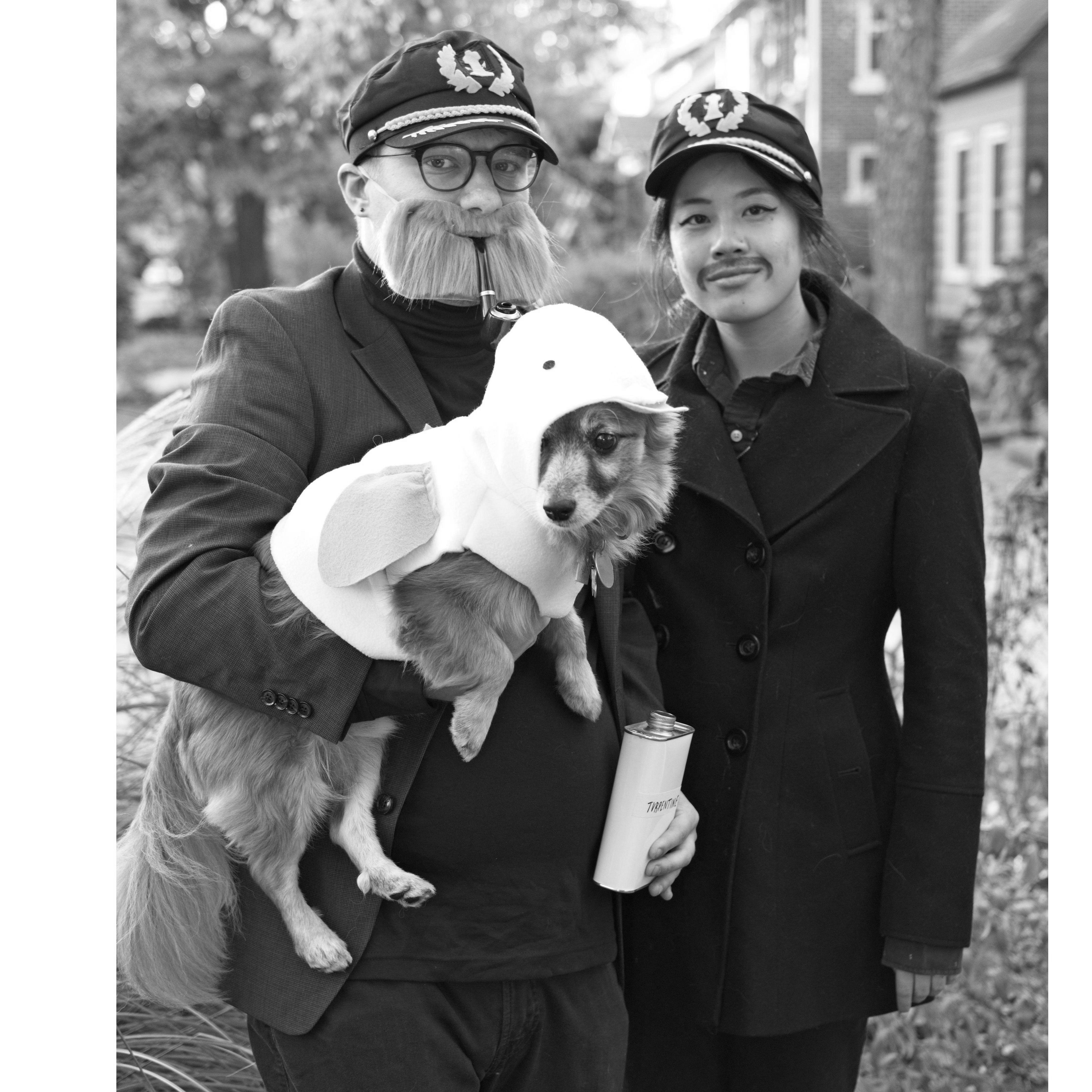 Unclear how we will top this for next year's Halloween... 🕊️