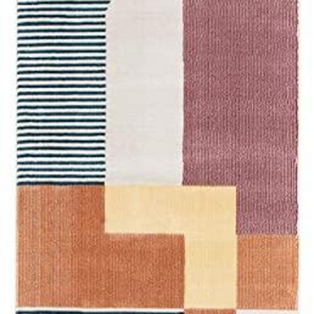 SAFAVIEH Orwell Collection ORW368P Mid-Century Modern Non-Shedding Living Room Entryway Foyer Hallway Bedroom Runner, 2'2" x 9', Rust / Yellow