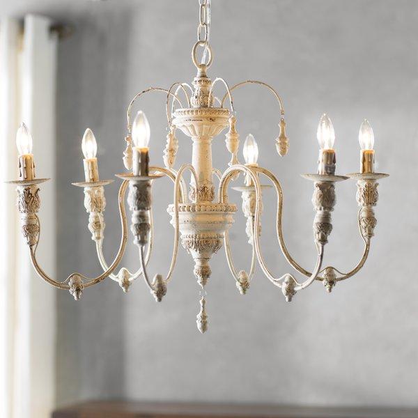 Paladino 6-Light Candle-Style Chandelier - French Umber