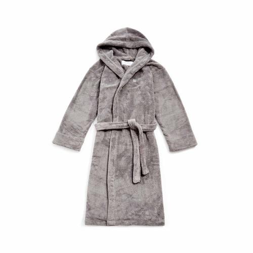 Pair of Monogrammed House Robes, Grey