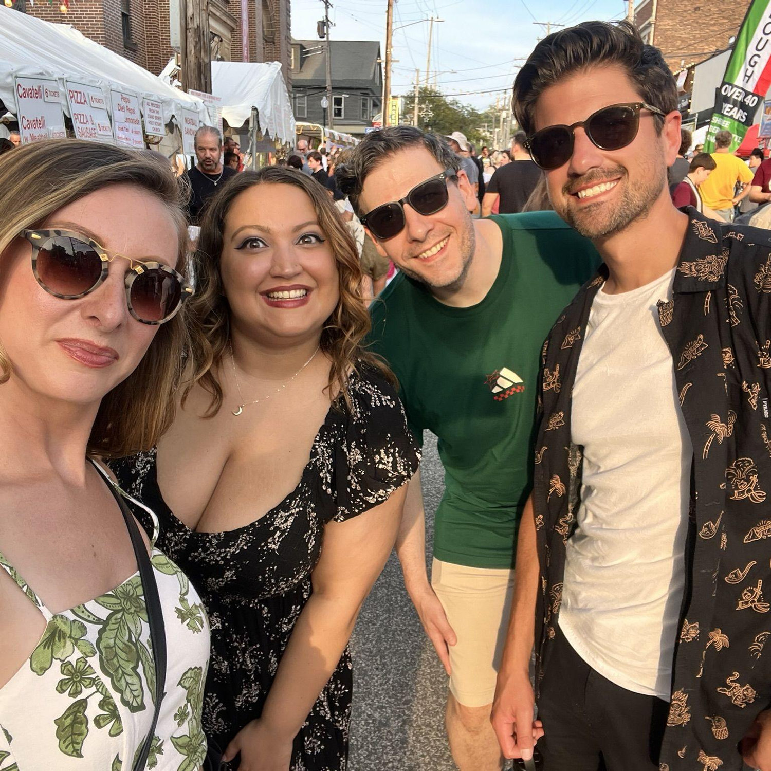 The Feast of the Assumption in Little Italy... the most Catholic thing we've done together