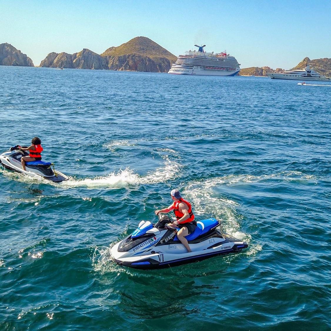 Jet skiing in Cabo!