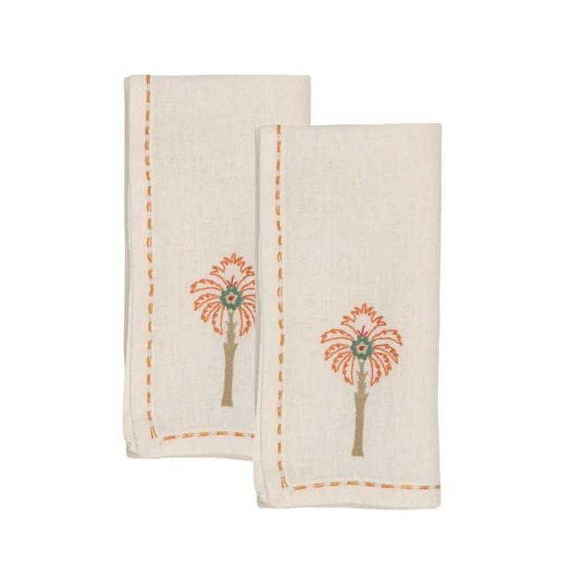 Cairo Palm Guest Towel (Set of 2)