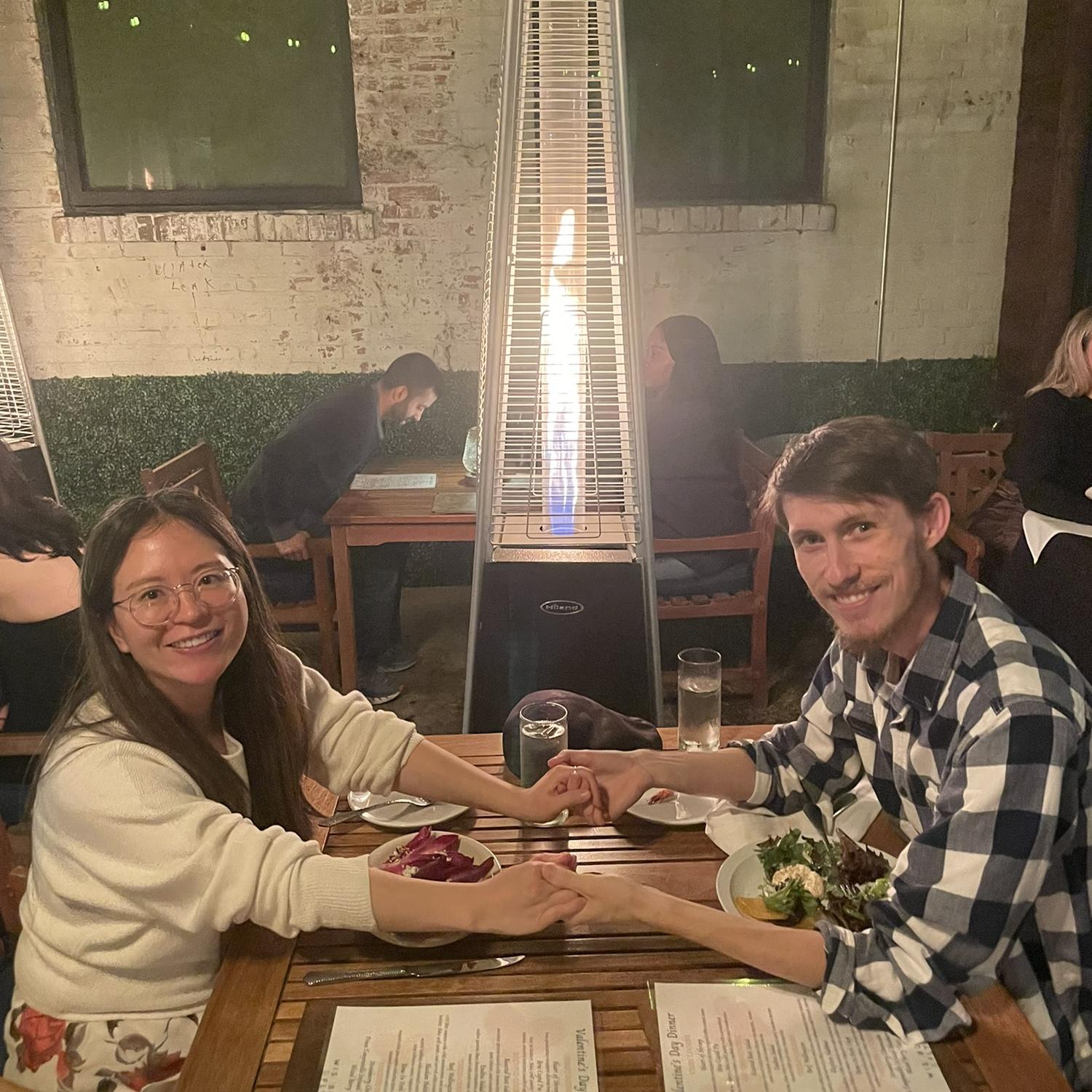 Their first Valentine!