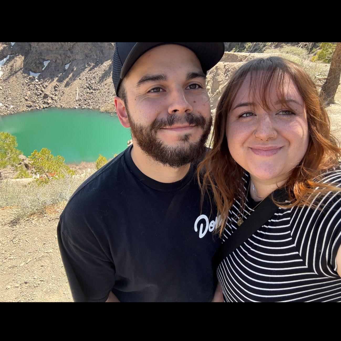 This was on our 11th anniversary trip to the Inyo Craters near Mammoth Lakes, CA