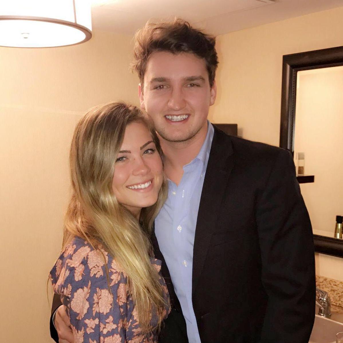 Our first college formal together.