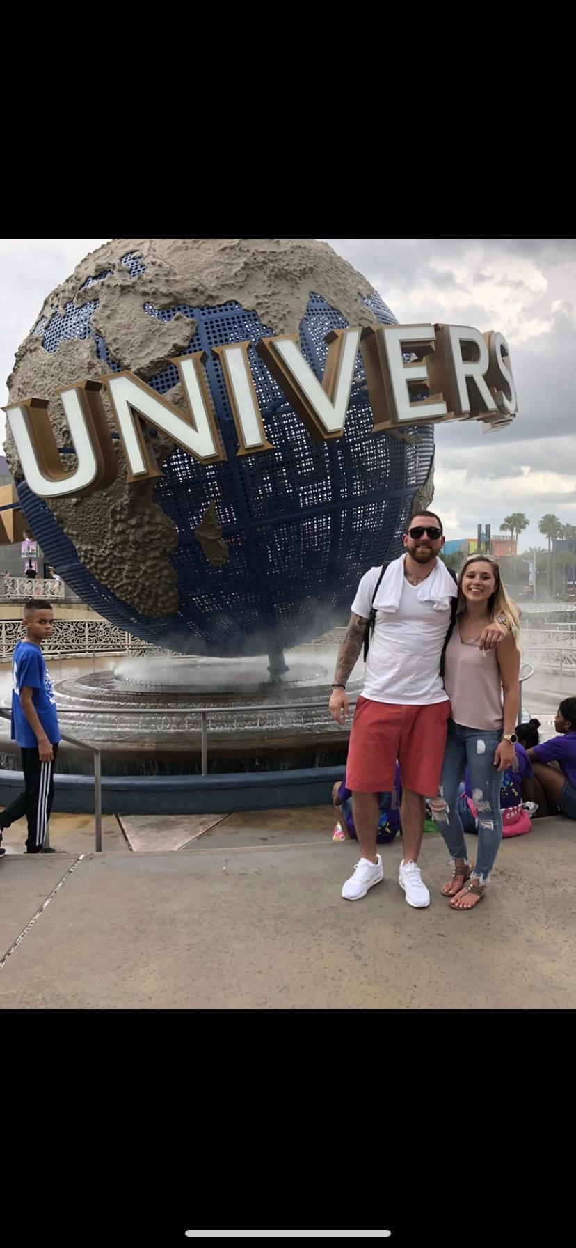 Our first vacation together