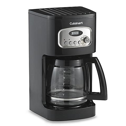 Cuisinart® 12-Cup Programmable Coffee Maker in Black