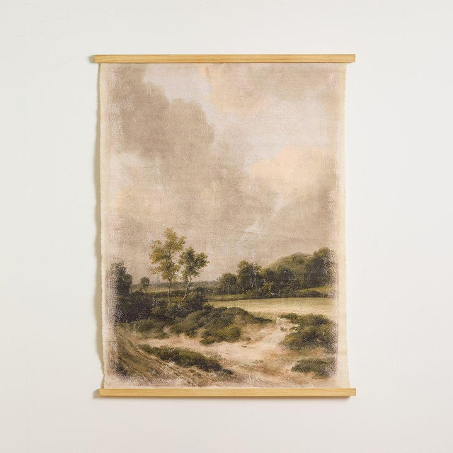 Hillside Landscape Tapestry, Vertical
