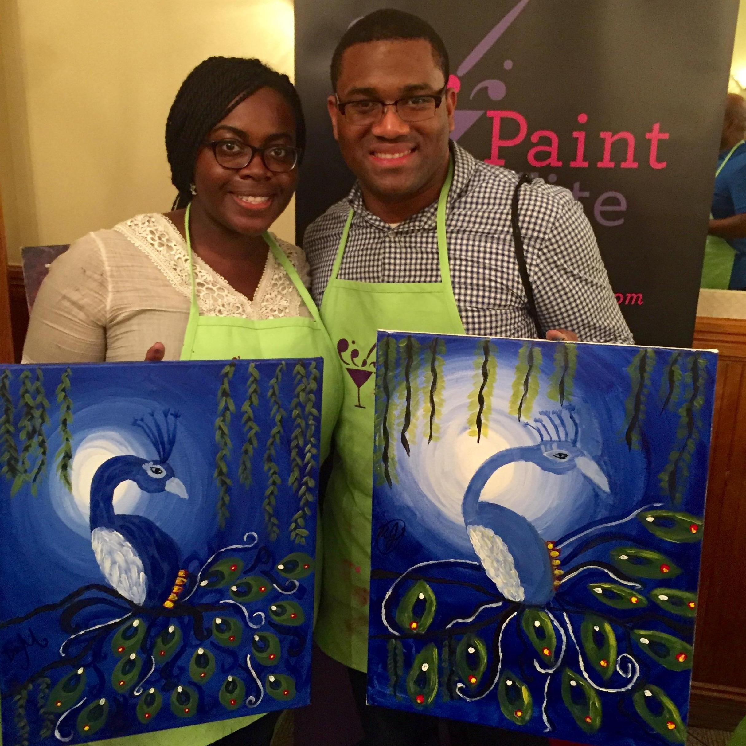 Paint Nite Date Night!!!