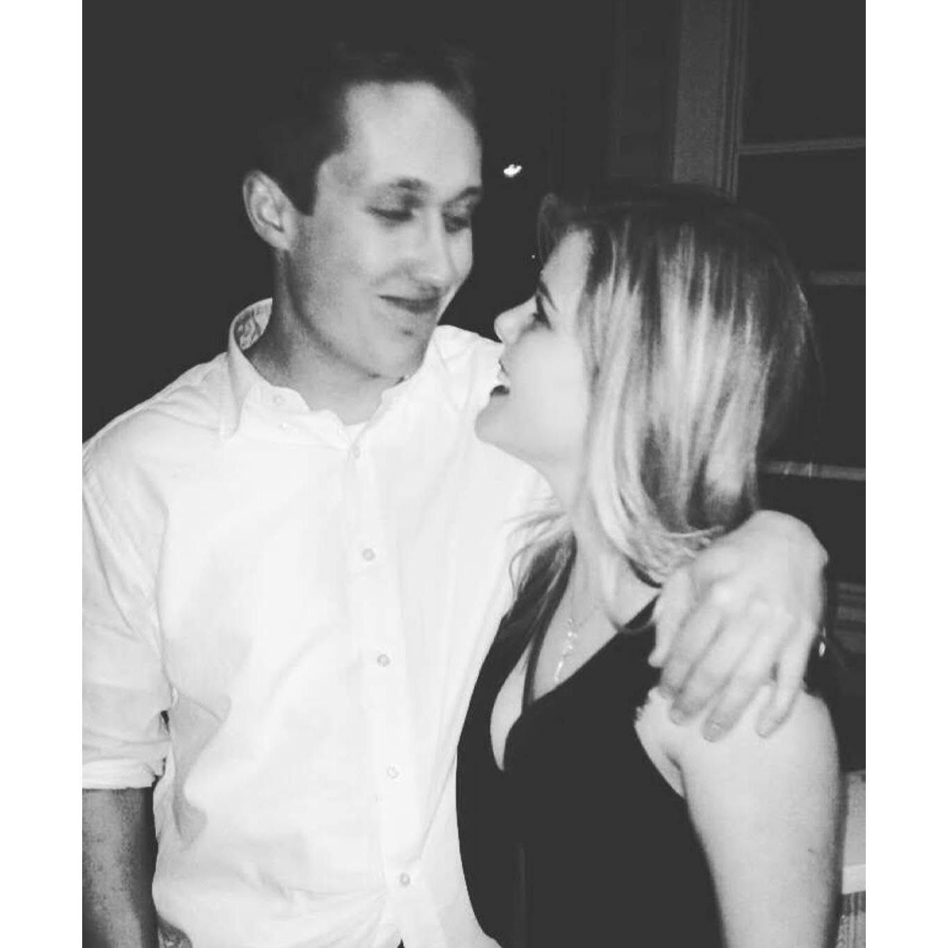 The night we "officially" started dating. 04-16-2016