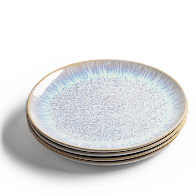 Salad Plate Stack-Opal