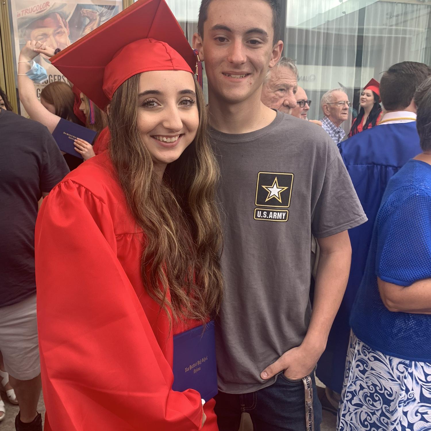 Olivia's graduation.