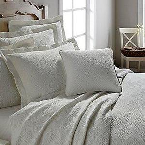 southern living emery tile jacquard matelasse coverlet : Home