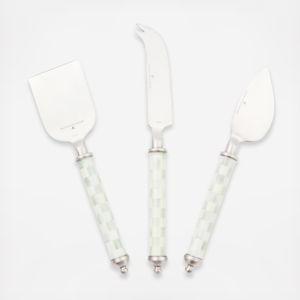 MacKenzie-Childs Sterling Check Flatware Collection