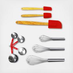 BergHOFF 7pc Stainless Steel Bake Set, 3PC Whisks & 4pc Measuring Cup Set