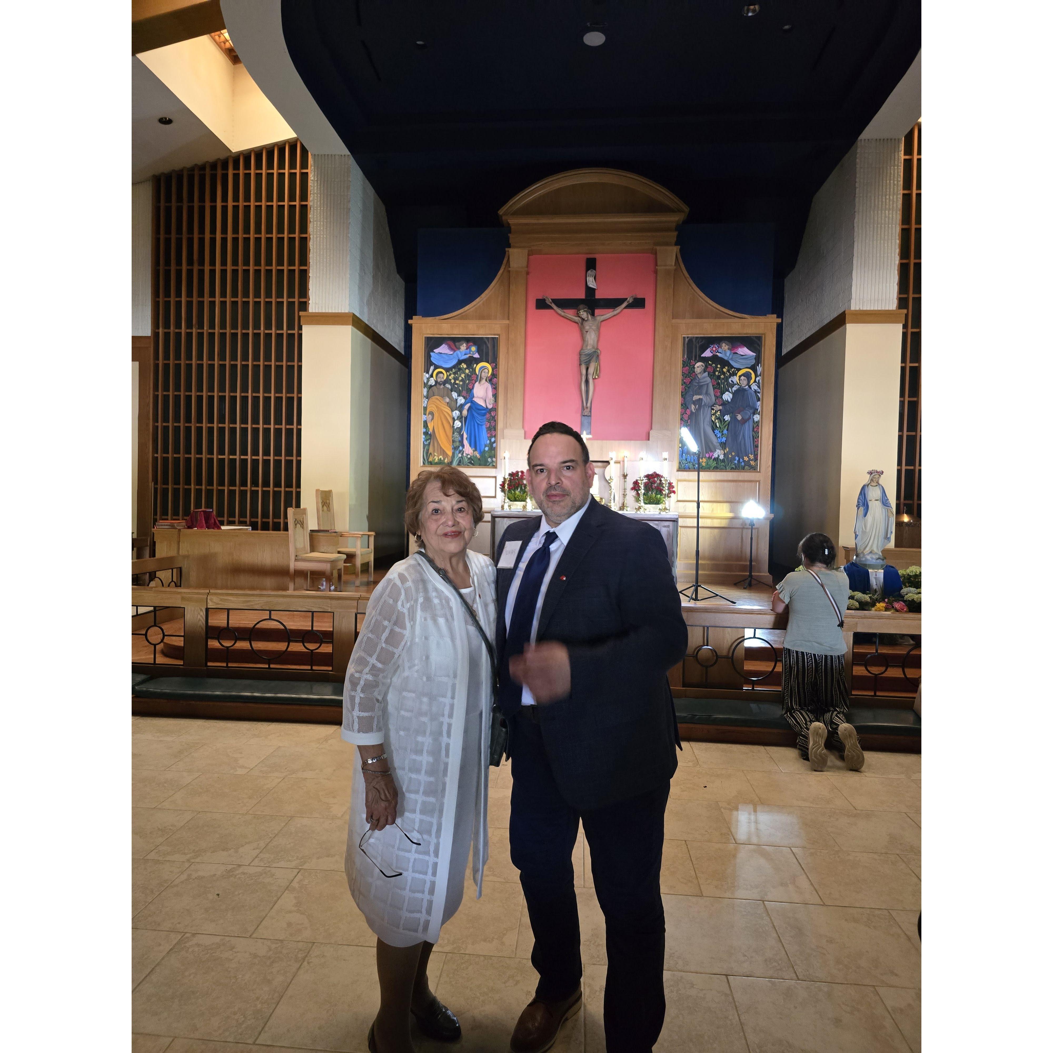 Karol fully initiated into Catholic Church, May 19, 2024
