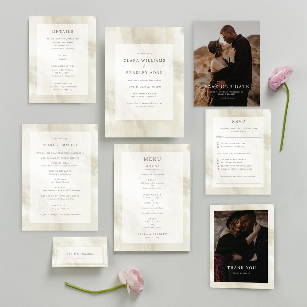 Lexton Photo | Light Butter | Zola Save The Dates