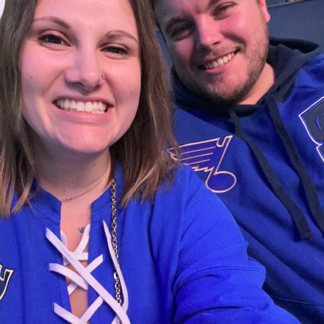 STL Blues VS Tampa Lightening hockey game