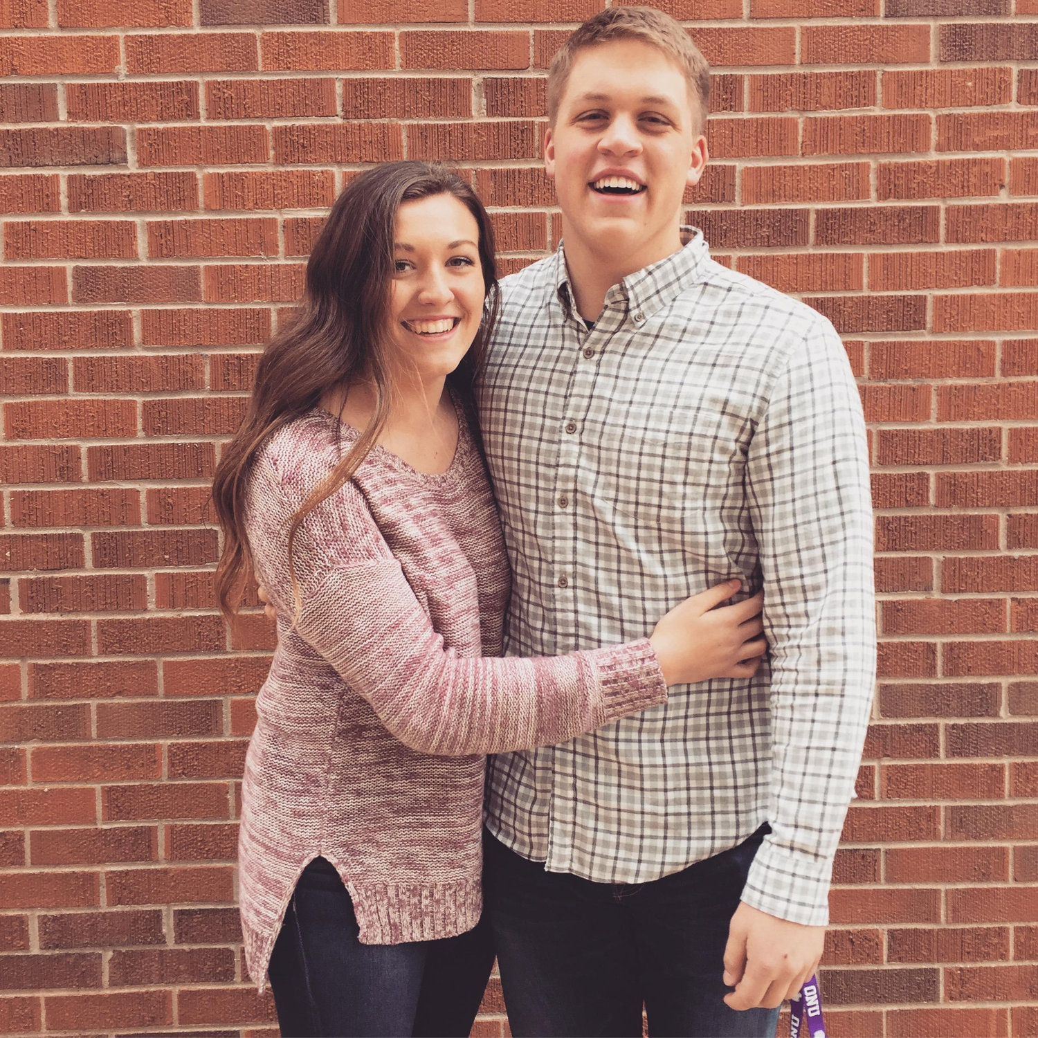 The first picture that we took together