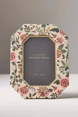 Floral Paper Picture Frame