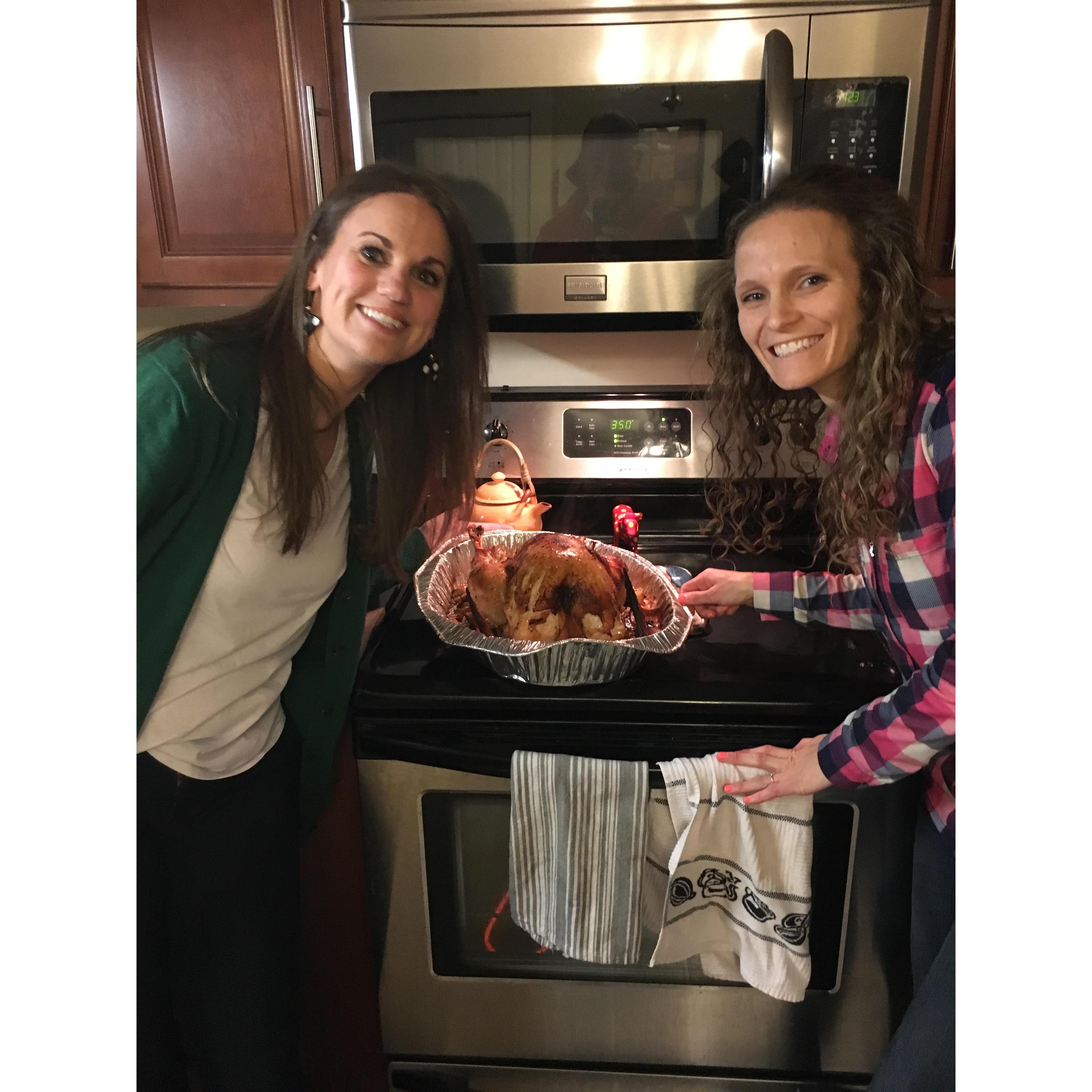 Hosting our first Thanksgiving! 2018