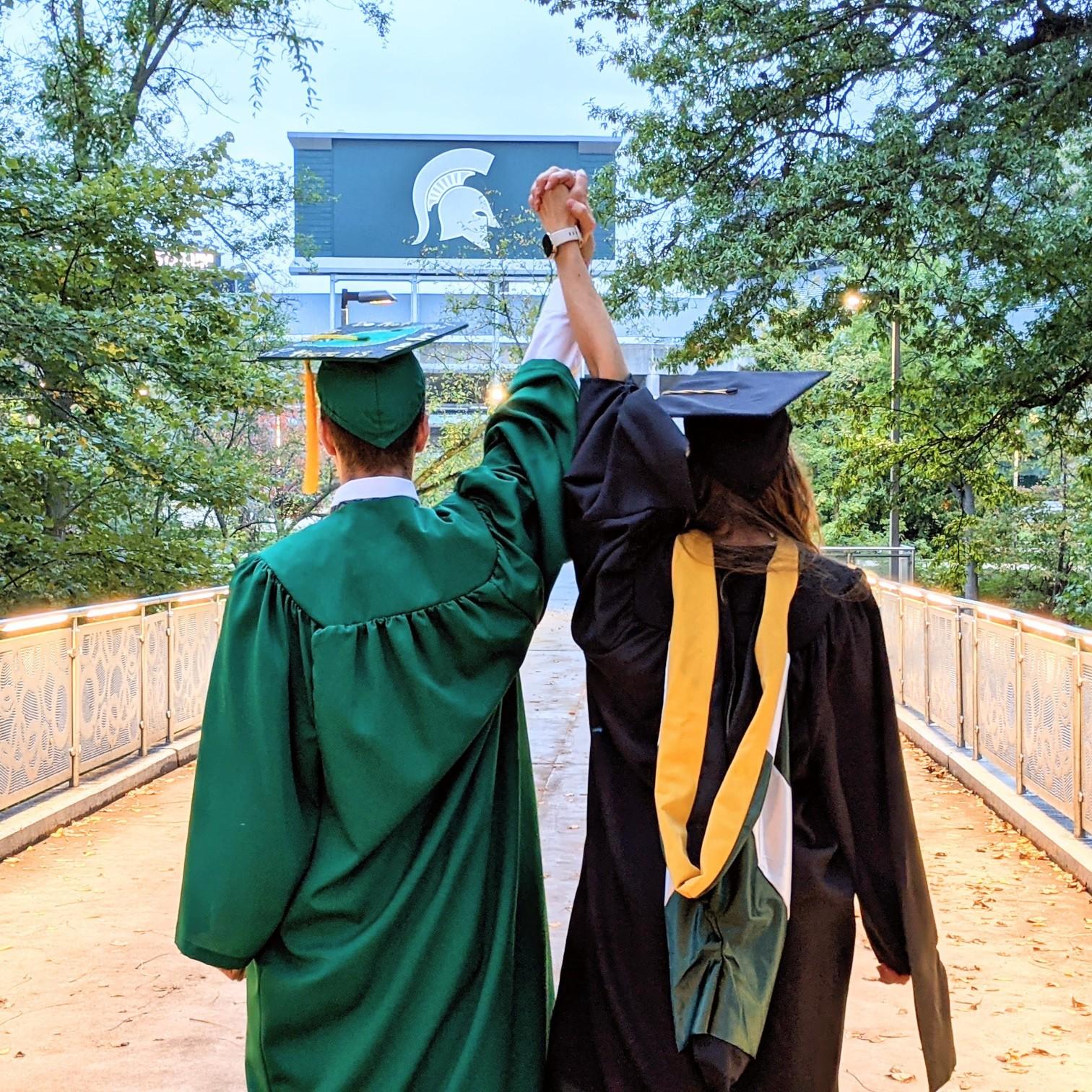 Ashleigh and Joshua Graduation 2021