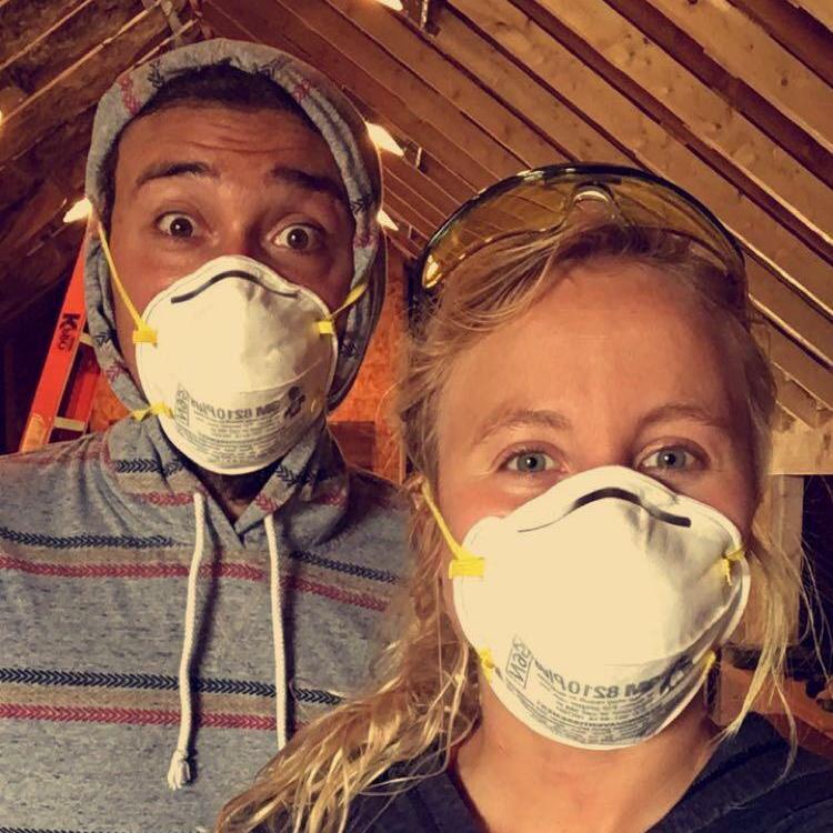 Insulating the loft!