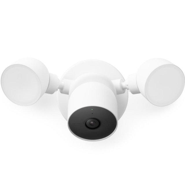 Google nest camera with floodlight