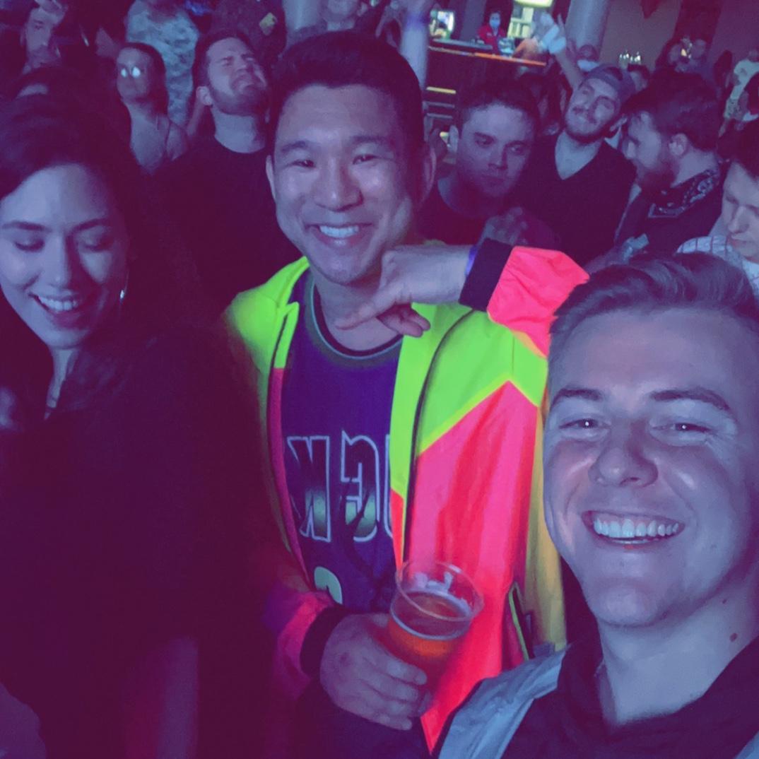 Zedd concert with Kyle