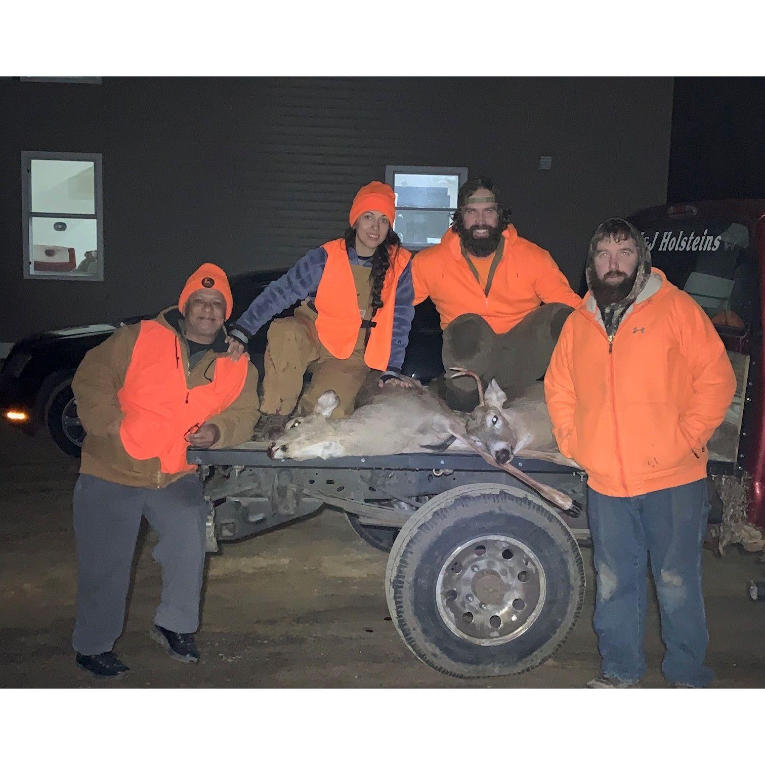 Boom!!! Brandon: "was that you, babe?" Libna: "yep!"